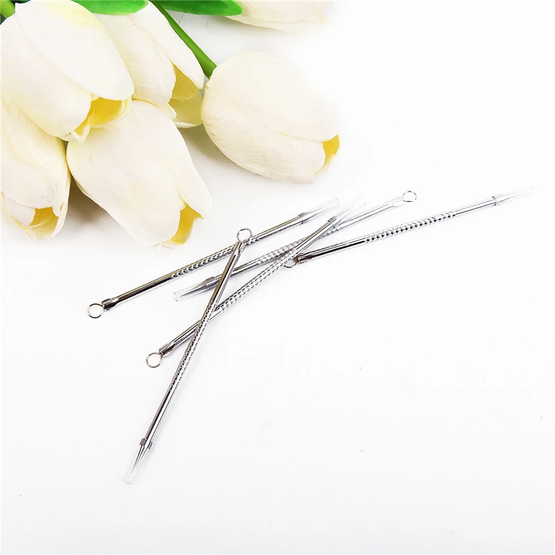 Sporting 1pc Stainless Steel Blackhead Comedone Acne BlAsh Extractor Remover Fac - £24.10 GBP