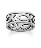 James Avery Retired Ichthus Continuous Band Ring Size 5.5 - $94.99
