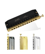 12 Hole 48 Tone Chromatic Harmonica French Harp Mouth Organ Blues Harp - $89.00