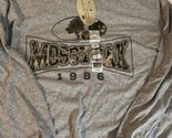 Mossy Oak 1986 Long Sleeve Shirt Gray Large Sh2 - £6.99 GBP