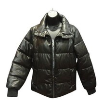 Sam Edelman Woman&#39;s Size Small Faux Leather Puffer Jacket - £33.24 GBP