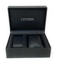Citizen Hardcover Medium Matte Leather Storage/Display Box Fits Two - 6x... - $295.25 MXN
