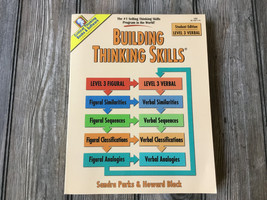 Building Thinking Skills - Student Edition Level 3 Verbal by Sandra Parks - £8.95 GBP