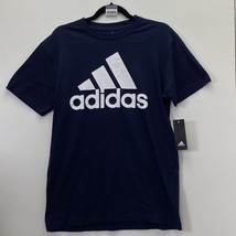 Adidas Men&#39;s Short-Sleeve Trefoil Logo Graphic T-Shirt M - £14.32 GBP