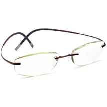 Silhouette Eyeglasses 4339 40 6062 7581 Icon Brown Rimless Austria 52[]19 145 - £118.02 GBP