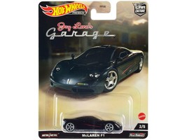 McLaren F1 Black with Red Stripes &quot;Jay Leno&#39;s Garage&quot; Diecast Model Car ... - $38.99