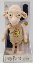 The Noble Collection Harry Potter Dobby Interactive Plush, 11&quot; Speaks 16 Phrases - £28.48 GBP
