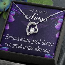 Behind Every Doctor Forever Necklace w Message Card - £45.35 GBP+