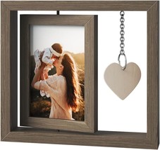 4&quot;x6&quot; Double-sided Picture Frame, DIY Wooden Family Picture Frame, Photo Frame - £17.49 GBP
