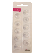 Oticon RITE Hearing Aid Domes pack of 10 tips NEW Sealed 6 mm older style - $16.22 CAD