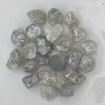 2.67 Ctw  White Grey Natural Rough Loose Diamond Raw Diamond Uncut Real Lot - £17.11 GBP