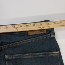 Bull Head Gravels Slim Denim Blue Jeans High Rise Men's Size 34x32 Fits (36×32) image 8