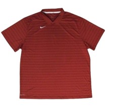 Nike Mens Victory Red Stripped Polo Size 3XL DD2190-613 - £47.27 GBP