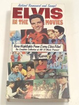 Elvis In The Movies VHS Tape Documentary S2B - £5.46 GBP