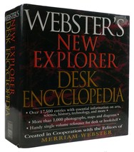 The Editors Of Merriam-Webster Webster&#39;s New Explorer Desk Encyclopedia 1st Edi - £51.87 GBP