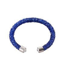 17 Style Fashion Bling Cuff Bracelet Single Circle Open Bangle Pulsera For Women - £8.25 GBP