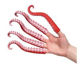 5 Finger Tentacles - Soft and Rubbery - Novelty Fun Gag Gift - £14.89 GBP