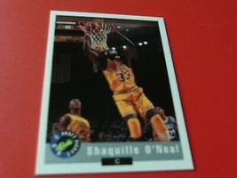 1992 Shaquille Oneal Rookie Promo Classic Draft Picks #1 10,000 Made - £159.86 GBP