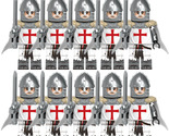 Military Order Knights Templar Minifigure Building Blocks Toys - $3.89+