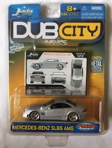 Jada Toys Dub City Euro-Spec Mercedes-Benz SL65 AMG Silver Die Cast 1/64 Scale - £19.37 GBP