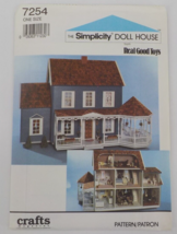 Simplicity Doll House #7254 Instructions Only For 8 Rms Not Incl Doll House Kit - £7.92 GBP