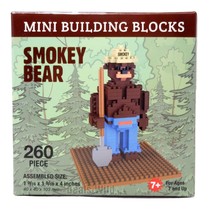 Smokey Bear Mini Building Blocks 260 pieces Assembling Toy - £29.53 GBP