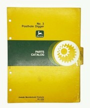 1978 John Deere Posthole Digger Parts Catalog Outside Products PC-1255 - $17.85