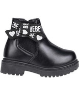 bebe Girl&#39;s Cowboy Boots Combat Chelsea Knee High and Western Size 9 Tod... - $29.95