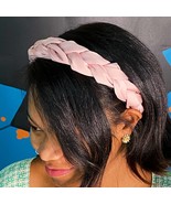 Blush Pink Dutch Braid Headband - £11.65 GBP