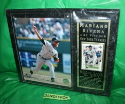 New York Yankees MLB Photo File Upper Deck Mariano Rivera 42 602nd Save Card  - £23.36 GBP