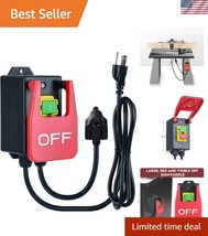 110V Hands-Free Safety Power Switch with Large Paddle for Quick Tool Shu... - $45.00
