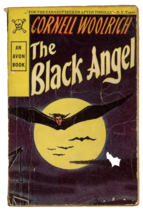 Cornell Woolrich The Black Angel Avon Books 96 1946 2nd Printing - £7.90 GBP