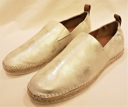Gentle Souls by Kenneth Cole Lizzy A-Line Espadrille Flat Shoes Sz,9M Ice - £63.72 GBP