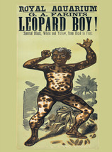 12216.Decoration Poster.Home Wall interior art design.Leopard Boy circus oddity - £13.78 GBP+