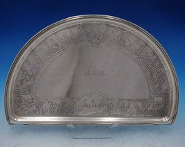 William Kerr Sterling Silver High Chair Tray with Nursery Rhymes #1558 (#5260) - £3,003.22 GBP