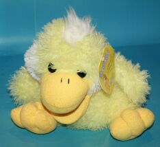 Fiesta Stuffed Animal Easter Duck Hand Puppet 9" Soft Toy Yellow Plush N... - $10.40