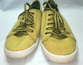 Keds Women&#39;s Sz 8 Yellow Cushioned Heel Sneakers Shock Proof Arch Cushion - £21.55 GBP