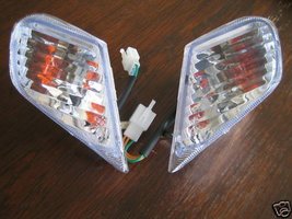 USA stock New a Pair of clear front turn signals for Honda Helix CN250 F... - $884.93 MXN