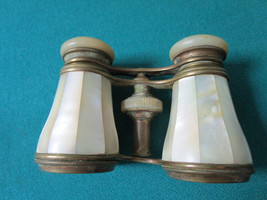 Antique French Lemaire Mother-Of-Pearl Opera Glasses c 1900s RARE - £146.80 GBP