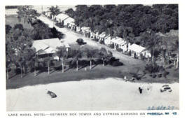 Lake Mabel Motel on the Orange Blossom Trail Florida Postcard Posted 1959 - £5.20 GBP