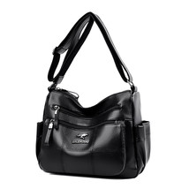 Large Capacity Women Handbag High Quality Leather Shoulder Crossbody Bags for Wo - £26.97 GBP