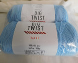 Big Twist Value lot of 2 cornflower blue Dye Lot 650360 - $9.99