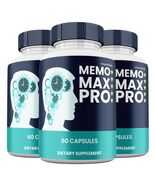 Memo Max Pro Capsules, MemoMax Pro Supplement for Brain Health (3 pack) - $681.11 MXN