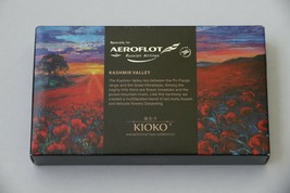 Aeroflot Russian Airline Business Class Kioko Tea Kashmir Valley Sachet ... - £4.72 GBP