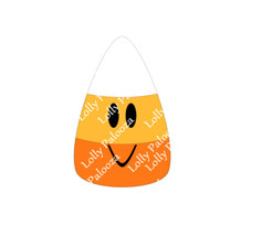 Candy Corn DIGITAL File.  Instant Download.  SVG & PNG Files. No Phsyical Items 