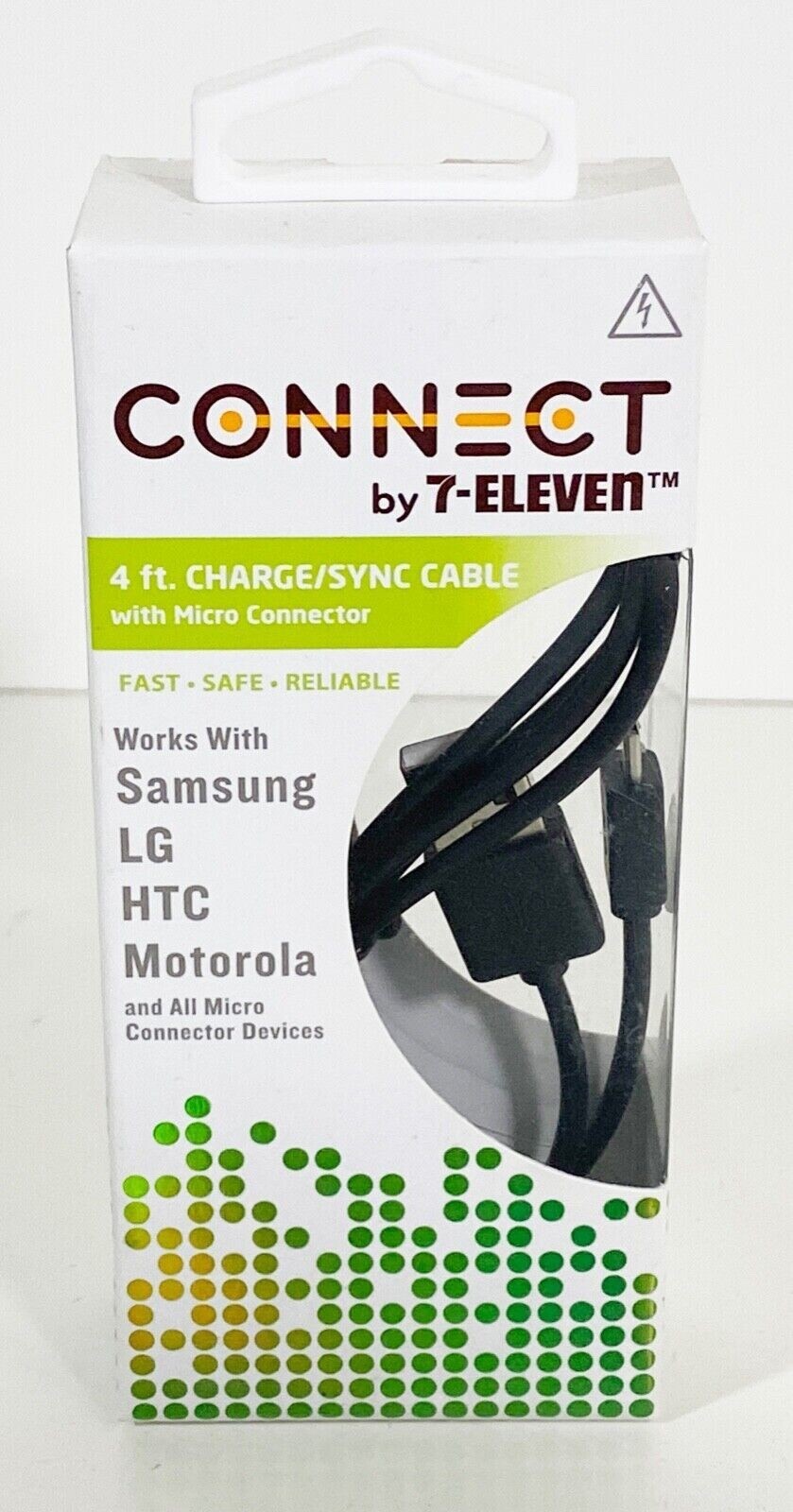 Connect by 7-Eleven 4ft Charge/Sync Cable (BRAND NEW in BOX) - $4.94