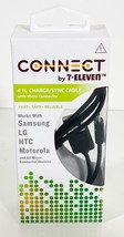 Connect by 7-Eleven 4ft Charge/Sync Cable (BRAND NEW in BOX) - $94.04 MXN