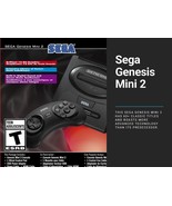 Authentic SEGA Genesis Mini 2: Never Opened Get Ready to Game with 60+ T... - $5,130.41 MXN