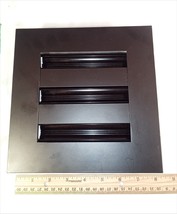Buildmart AC Vent Cover black Air Standard Linear Slot Diffuser 6x6 New (open bx - £19.74 GBP
