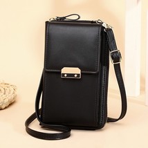 Women&#39;s Messenger Bag Shoulder Mobile Phone Bags Small PU Leather Crossbody Wall - £19.24 GBP